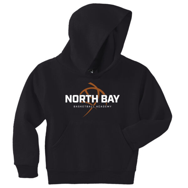 NBBA - Youth NuBlend Pullover Hooded Sweatshirt Thumbnail